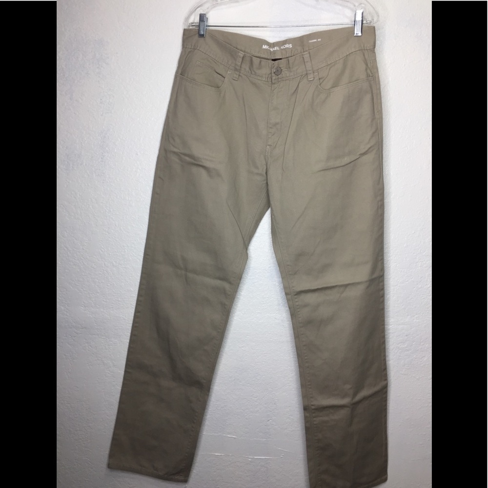 Michael Kors Classic Fit Chino Pants Size 34